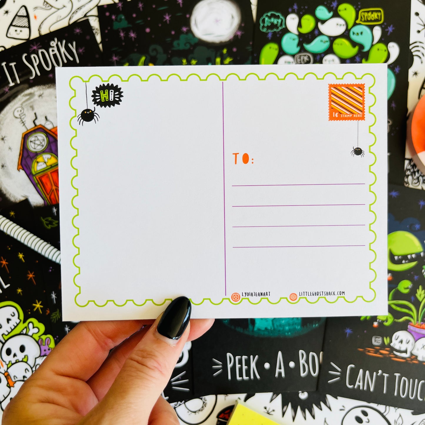 Keep It Spooky Postcard Set