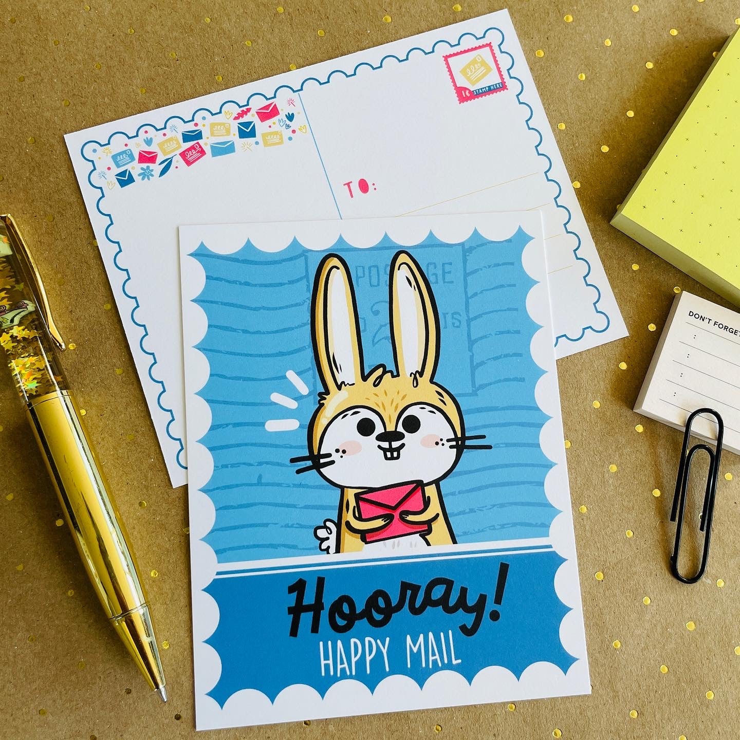 Happy Mail Postcard Set