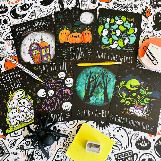 Keep It Spooky Postcard Set