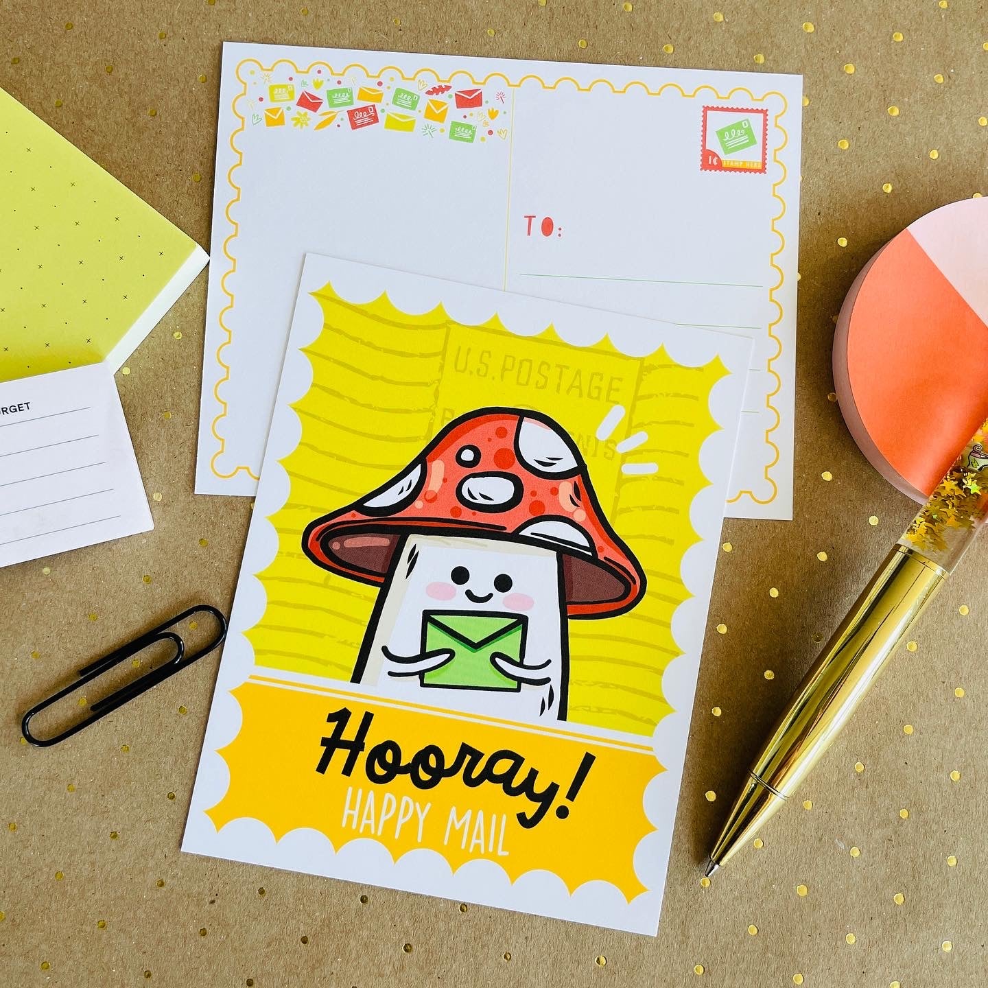 Happy Mail Postcard Set