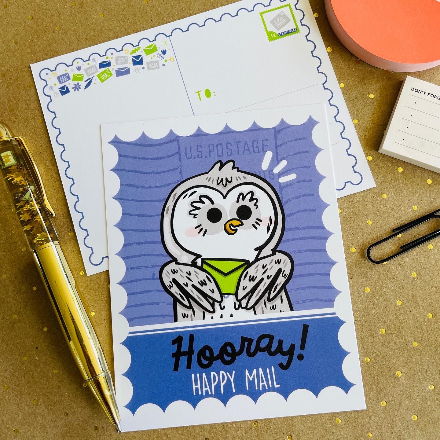 Happy Mail Postcard Set