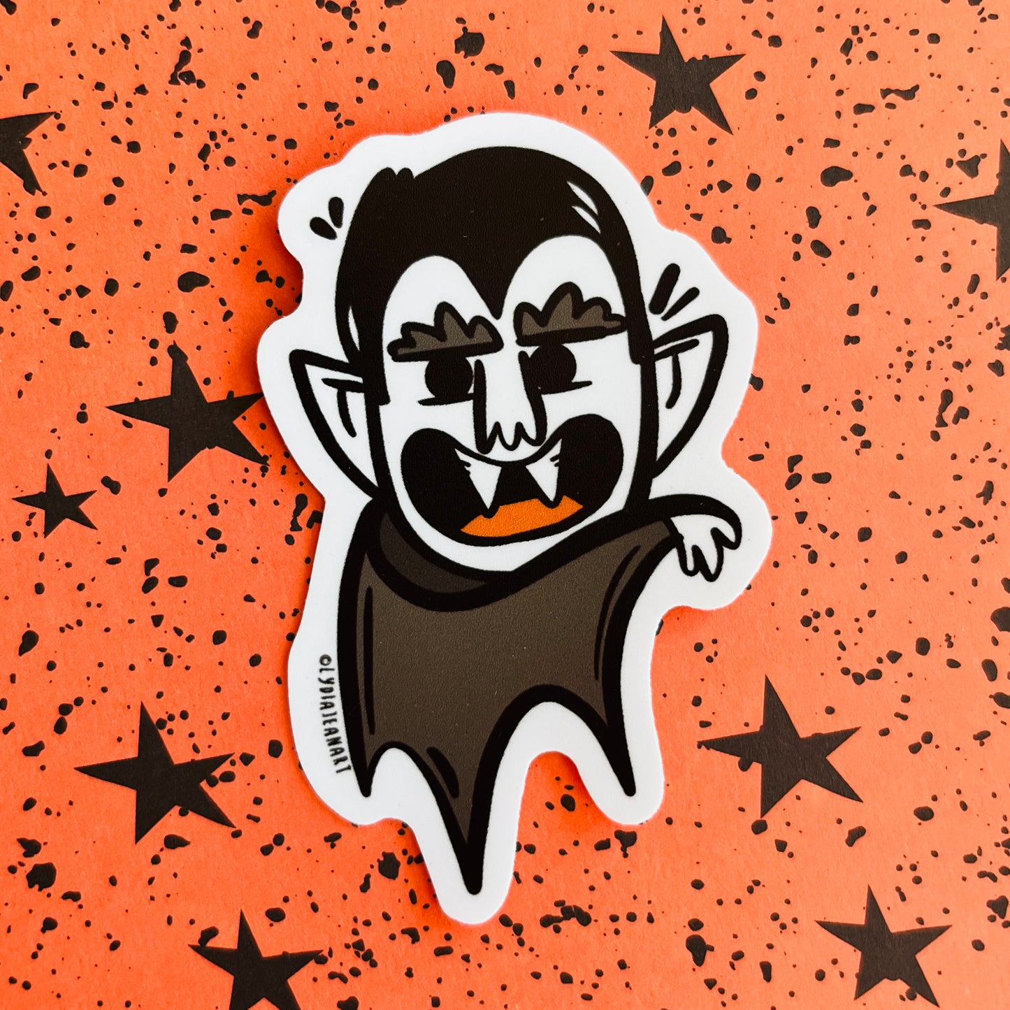 Vampire Vinyl Sticker