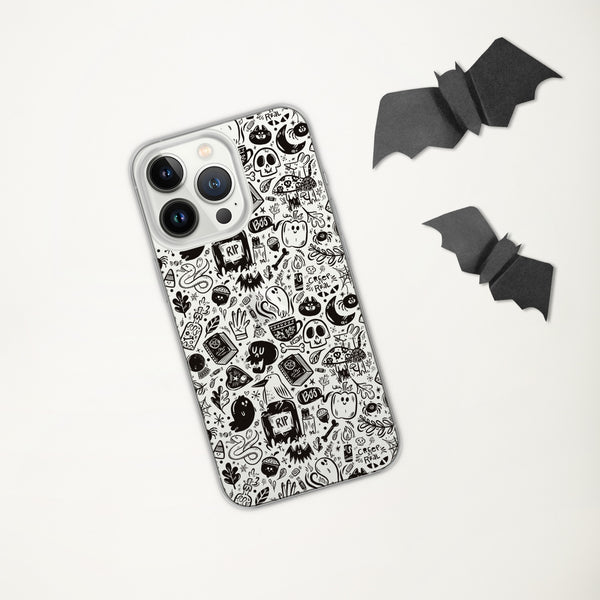 Spooky Stuff Transparent/ Clear iPhone Case