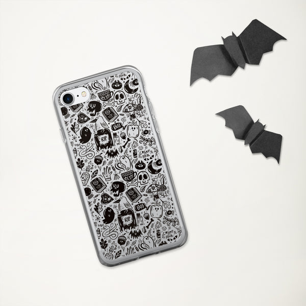 Spooky Stuff Transparent/ Clear iPhone Case
