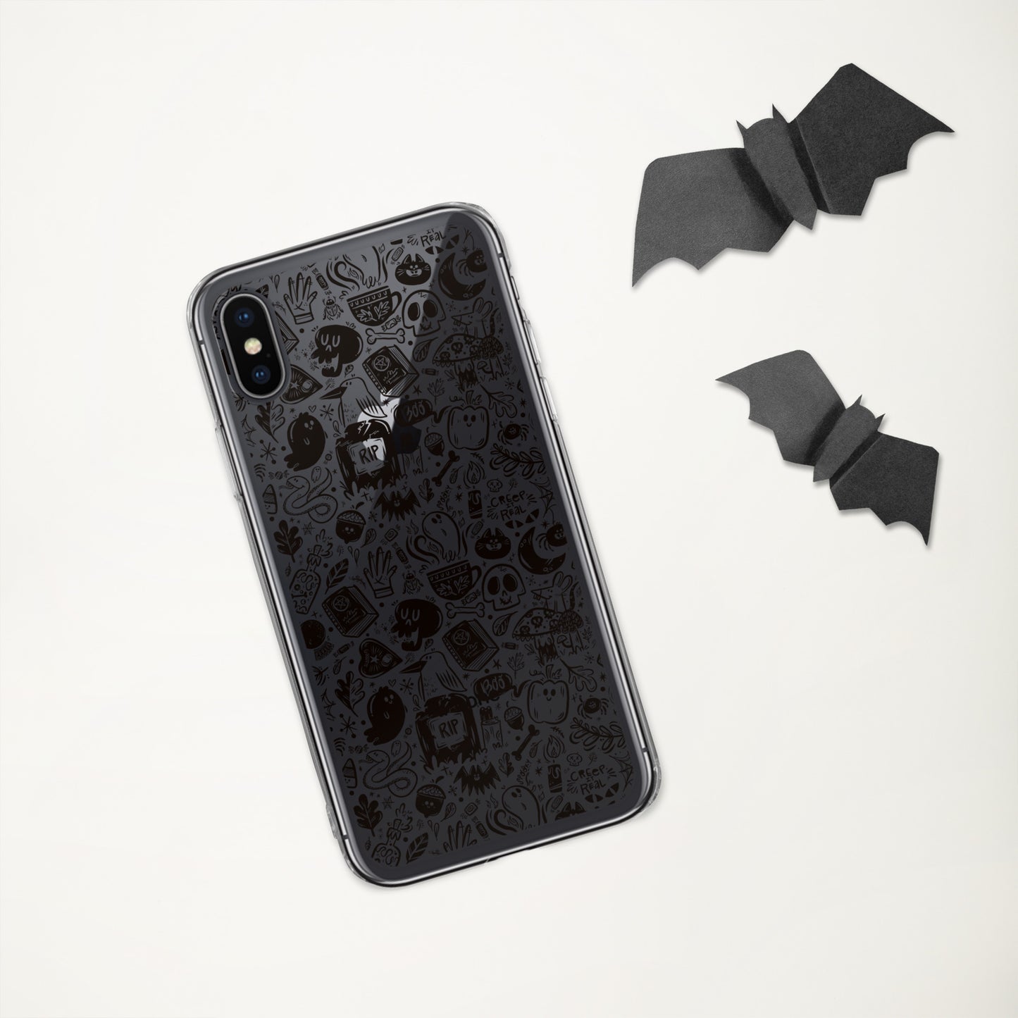 Spooky Stuff Transparent/ Clear iPhone Case