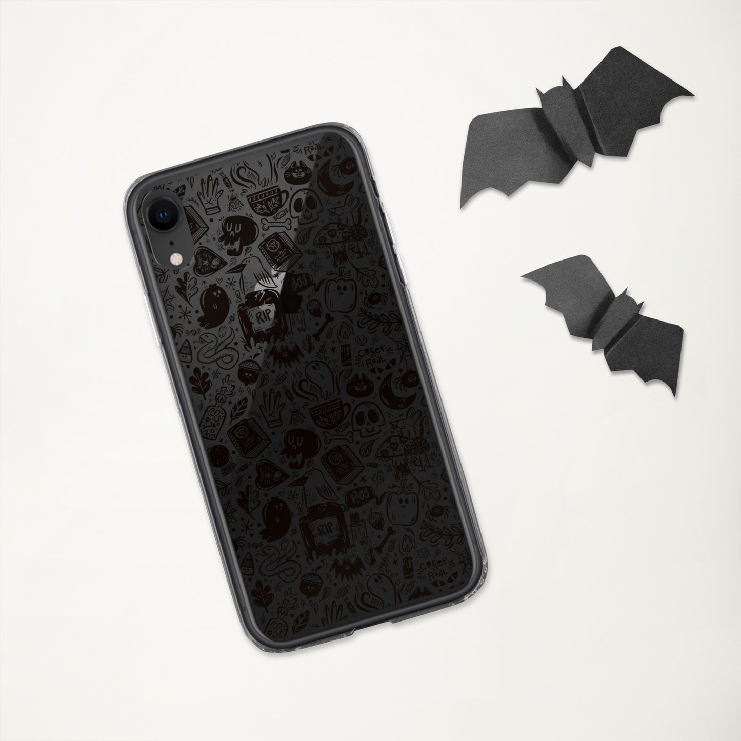 Spooky Stuff Transparent/ Clear iPhone Case