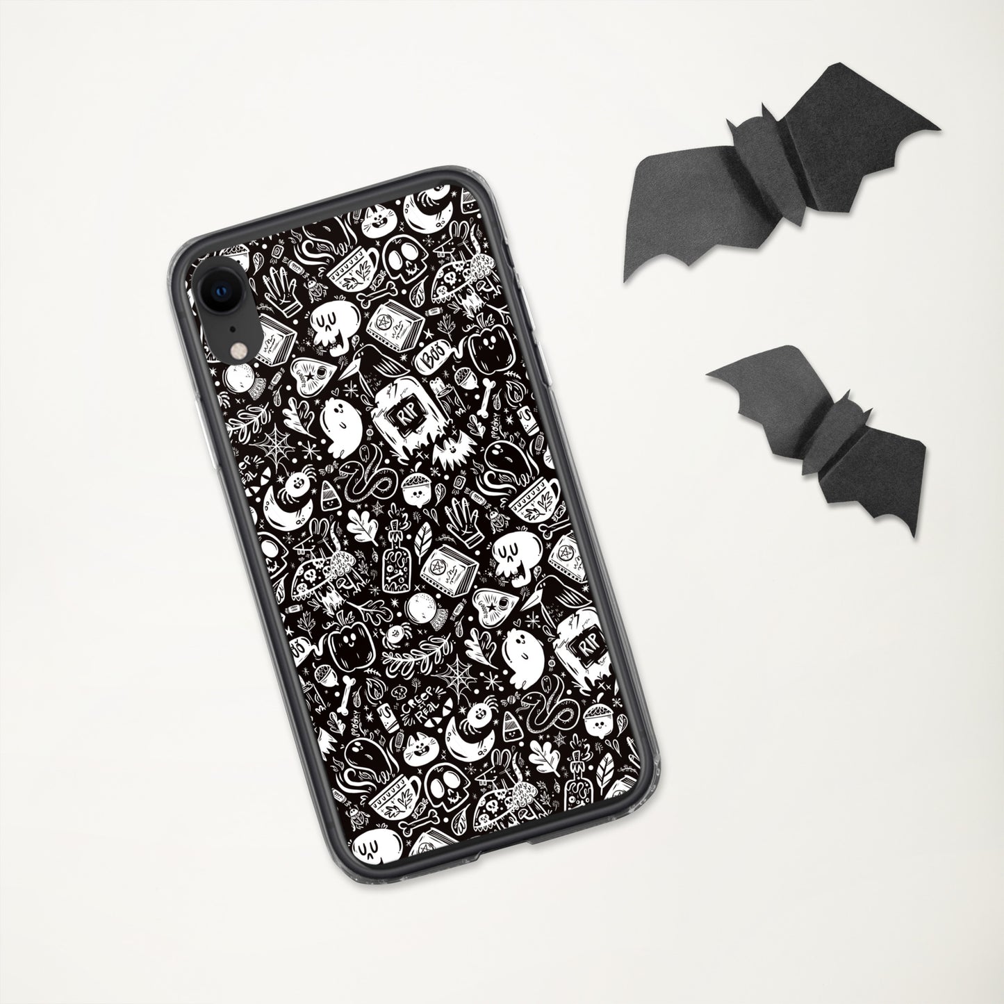 Spooky Stuff iPhone Case - Black Cover