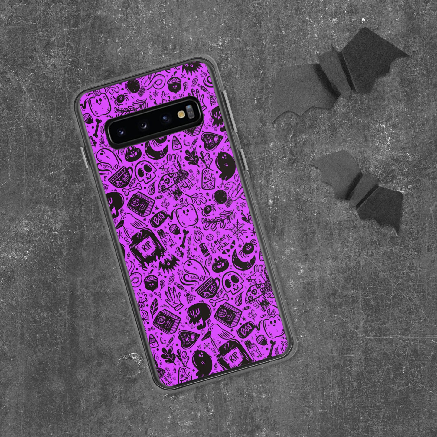 Spooky Stuff Samsung Case - Purple Cover