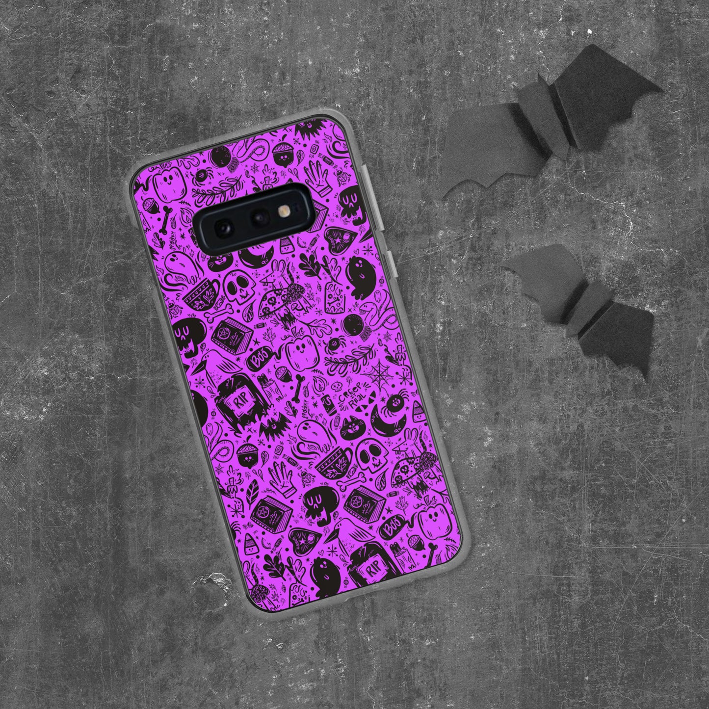 Spooky Stuff Samsung Case - Purple Cover