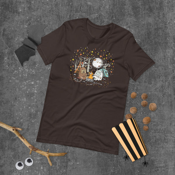 Bigfoot & Yeti Camping Unisex T-Shirt